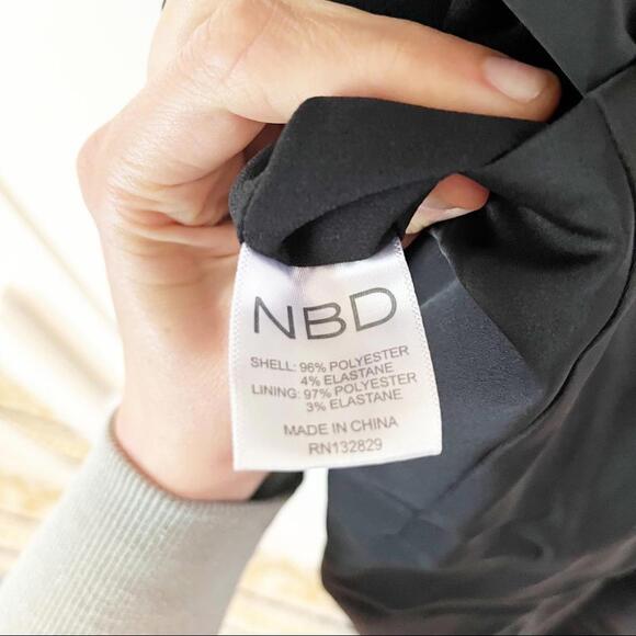 NBD Macfarlane Midi Dress in black - Picture 7 of 7